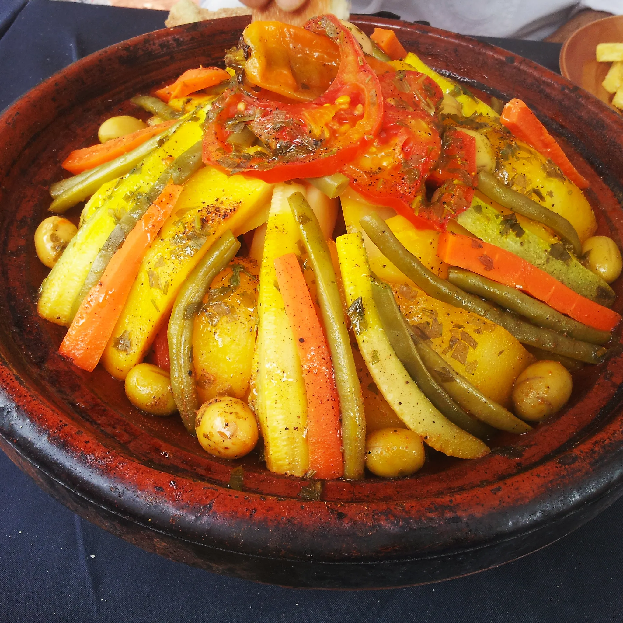 A Moroccan tagine
