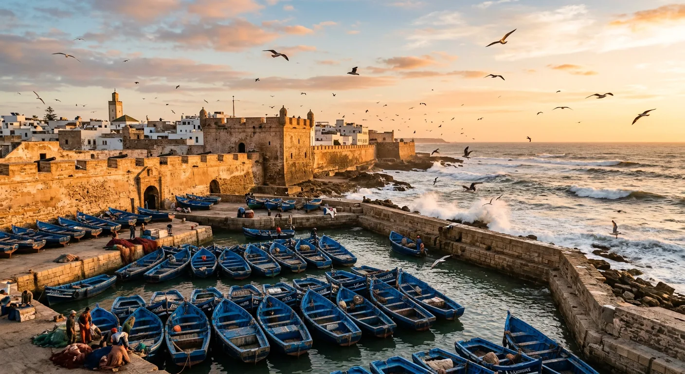 Essaouira nightlife scene, Morocco