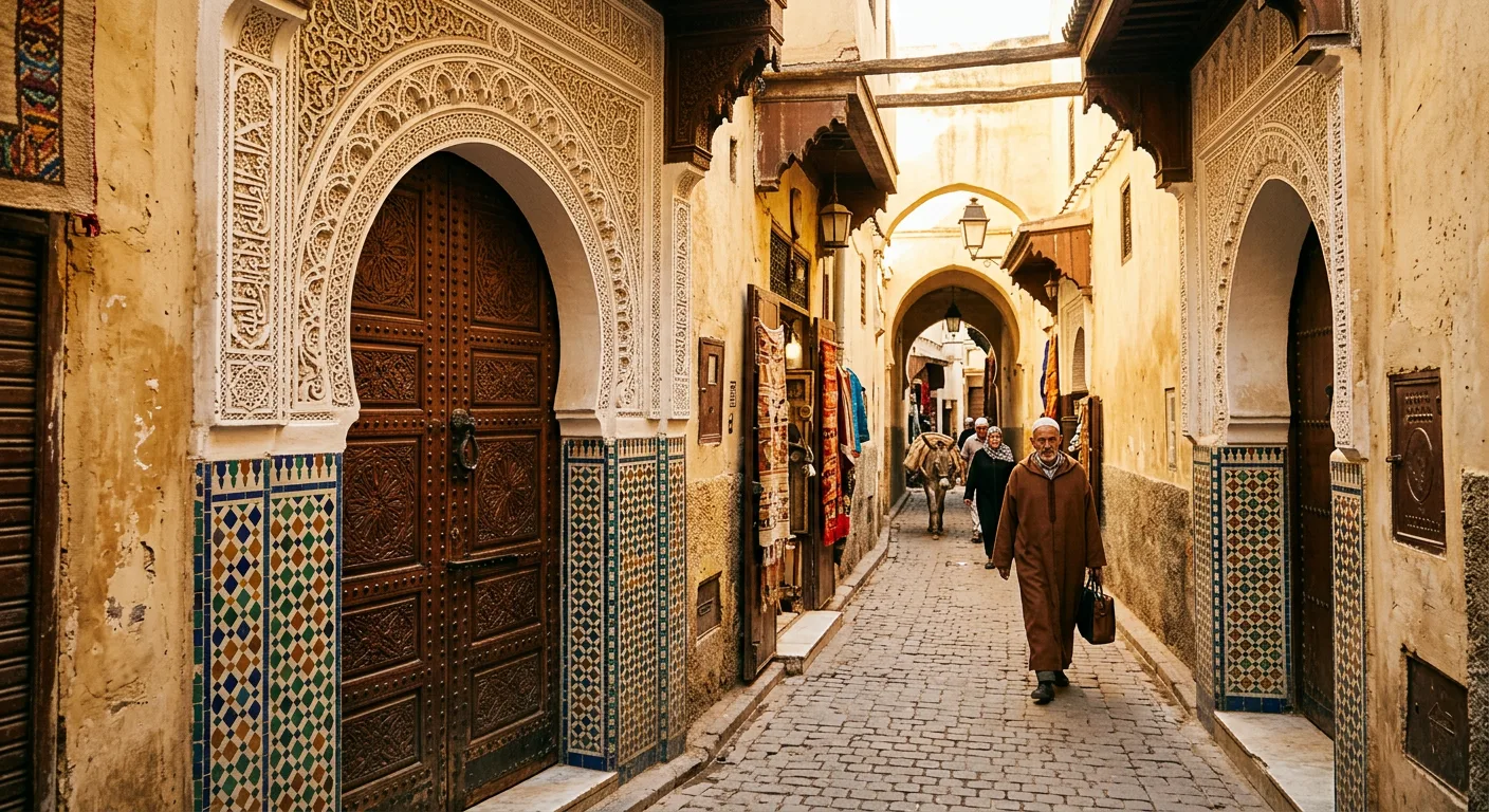 Fes nightlife scene, Morocco