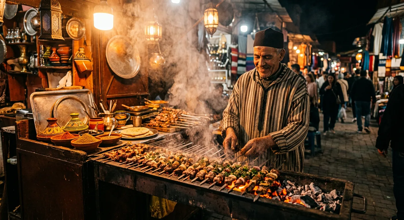 Moroccan Bocadillo street food
