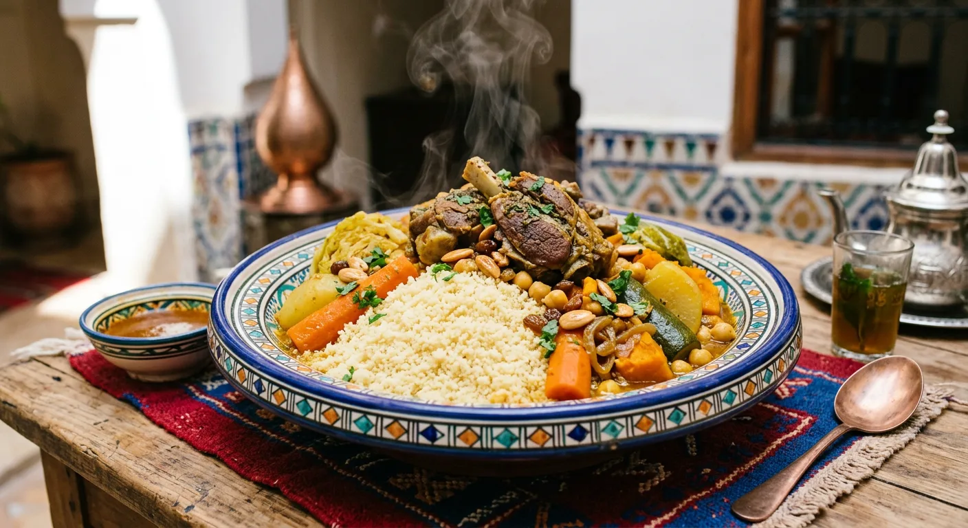 Couscous with Tfaya