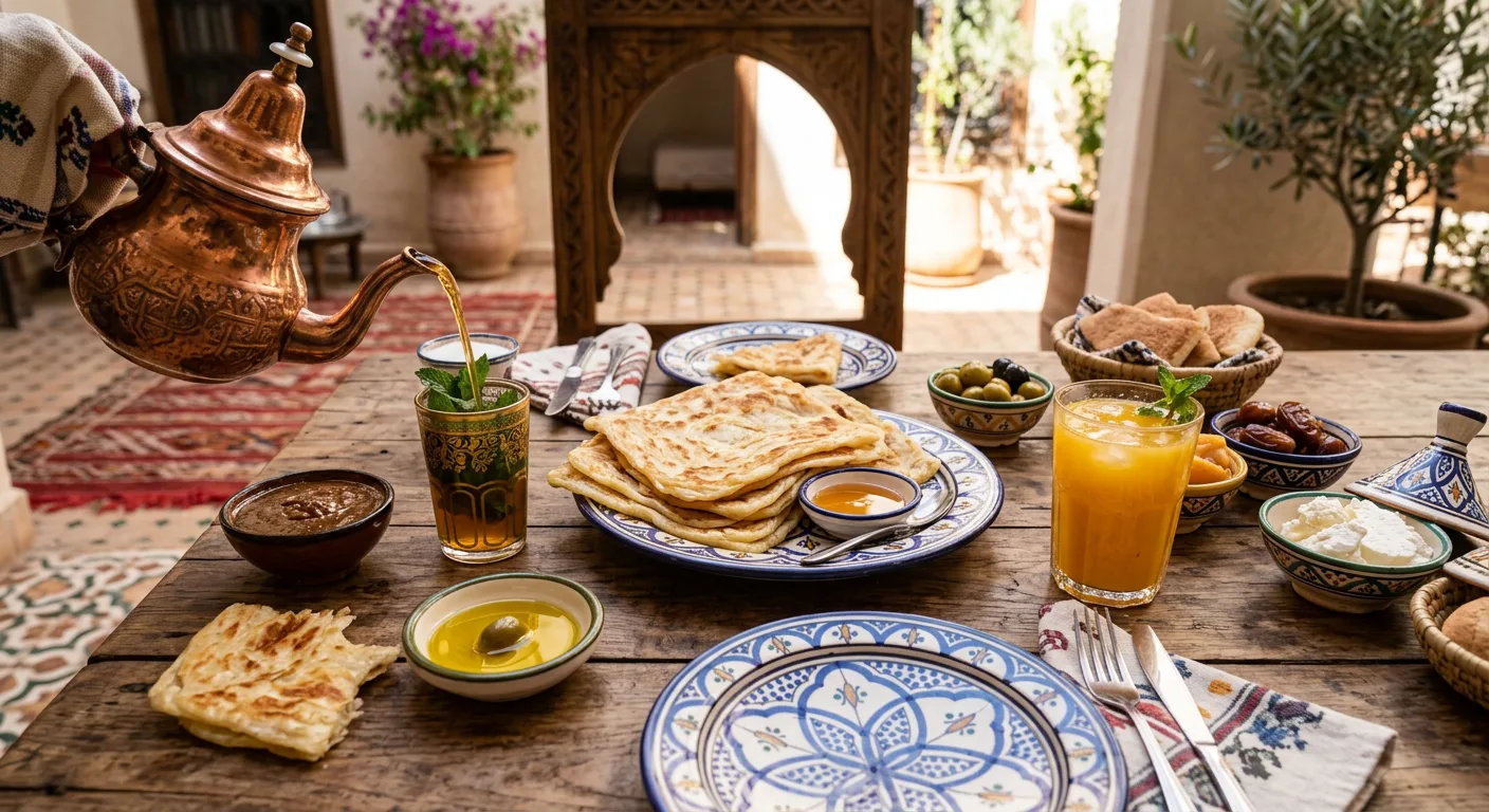 Moroccan breakfast item: Full Moroccan Breakfast