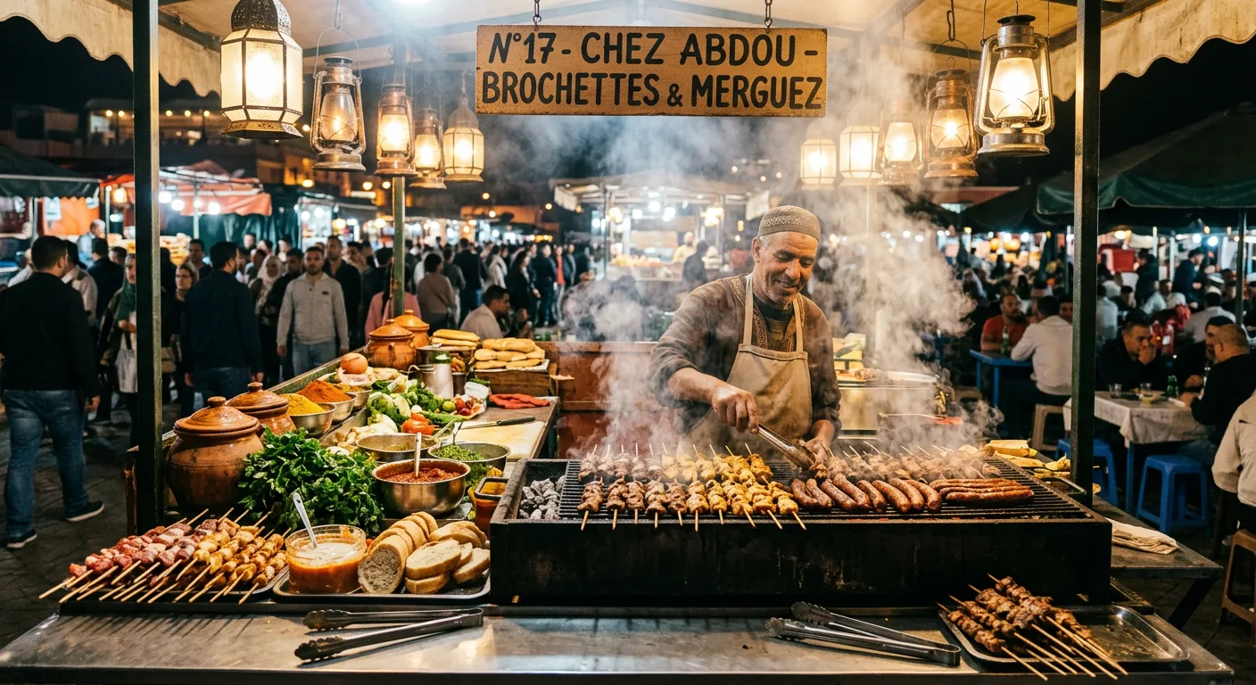 Kefta Brochettes (Grilled Meatball Skewers)